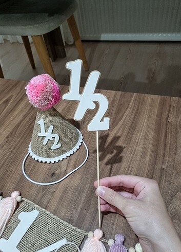 6-12 Ay, 18 cm Beden 6 AY KONSERPT ŞAPKA 1/2