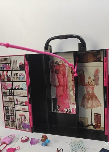  Beden Renk Barbie gardırop çanta model