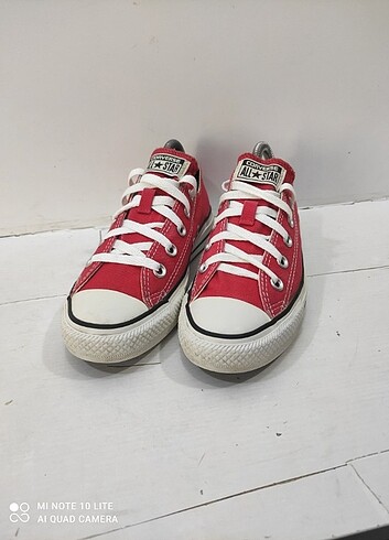 Converse Kırmızı renk Converse tertemiz çok rahat