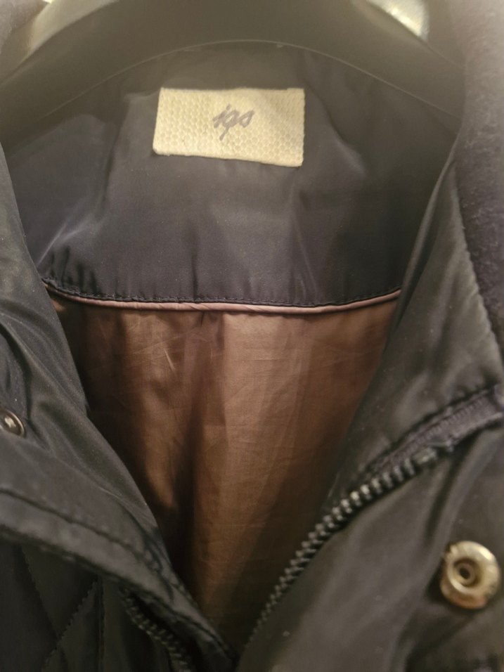 İGS Düğmeli Erkek kaşe/Deri mont - Görsel 3