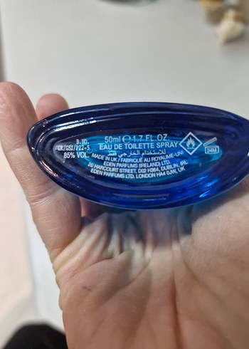 CR7 Cristiano Ronaldo Mavi Erkek Parfüm Şişesi - Görsel 3