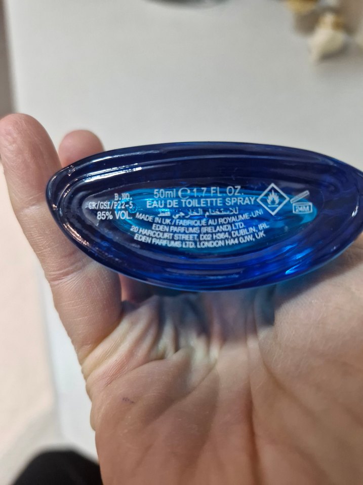 CR7 Cristiano Ronaldo Mavi Erkek Parfüm Şişesi - Görsel 3