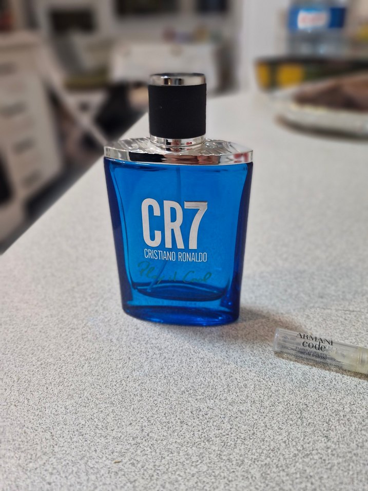 CR7 Cristiano Ronaldo Mavi Erkek Parfüm Şişesi - Görsel 2