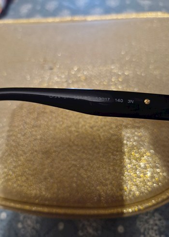 DOLGE GABBANA Altın Renkli Pullu Gotik Kadın Gözlüğü - Görsel 4