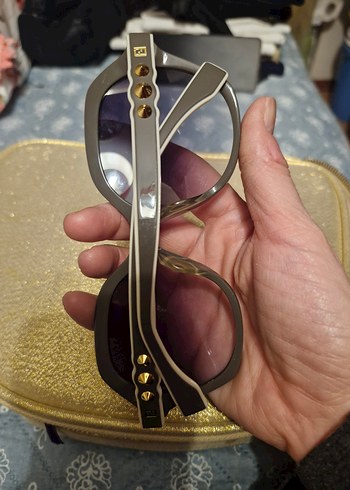 FENDİ Şeffaf Gri Kadın Gözlüğü - Görsel 2