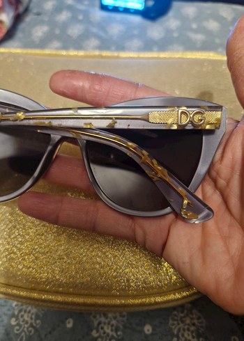 DOLGE GABBABA Gri Retro Kadın Güneş Gözlüğü - Görsel 2