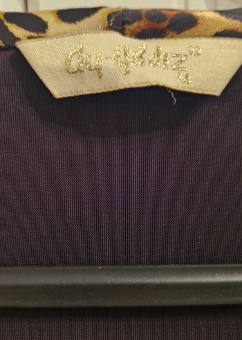 AYYILDIZ Leopar Desenli Uzun Sabahlık - Görsel 6