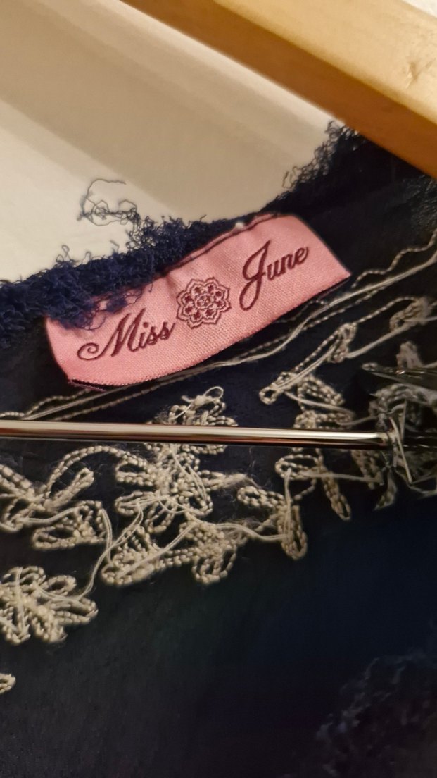 Nakışlı Lacivert Bohem  Tunik/Plaj - Görsel 3