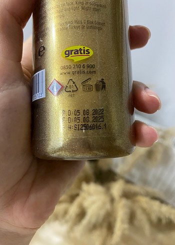 Bee Beauty Işıltılı Vücut Spreyi 250 ml - Görsel 4