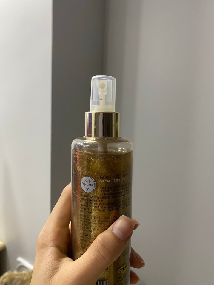 Bee Beauty Işıltılı Vücut Spreyi 250 ml - Görsel 3