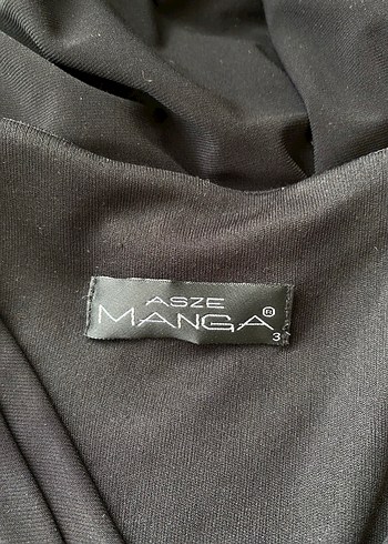 Siyah V Yaka Gotik Uzun Elbise - Görsel 3