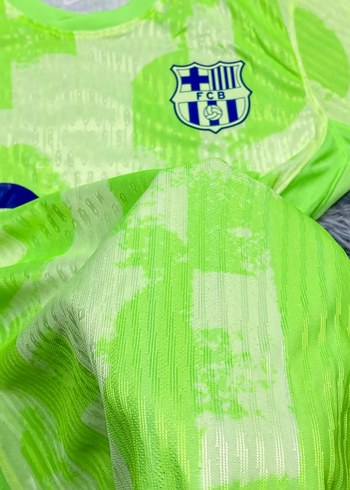 xxl Beden yeşil Renk BARCELONA PLAYER FORMA