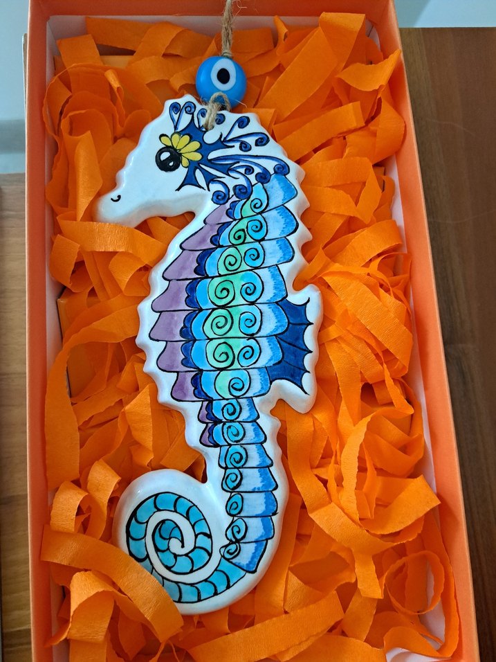 Renkli Denizatı Süs duvar süsü - Görsel 2