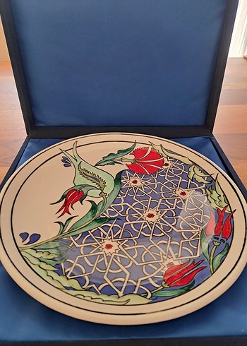 çini el yapimi tabak - Görsel 5