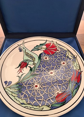 çini el yapimi tabak - Görsel 4