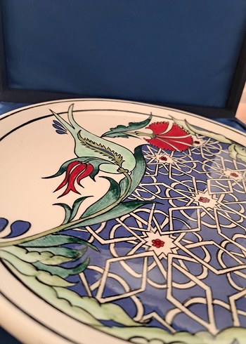 çini el yapimi tabak - Görsel 3