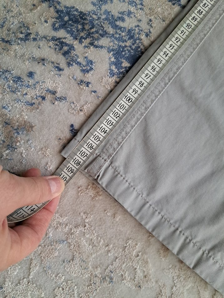 SARAR bej Bol Kesim Keten Erkek Pantolon - Görsel 4