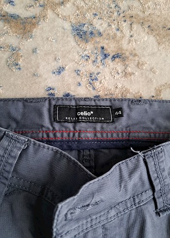 Gri Bol Kesim Erkek Pantolon - Görsel 5