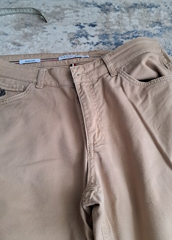 us polo Bej Regular Fit Erkek Pantolon - Görsel 4
