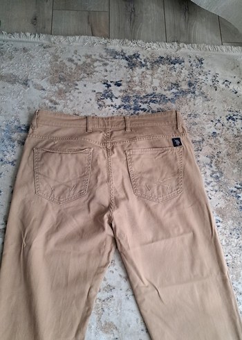 us polo Bej Regular Fit Erkek Pantolon - Görsel 6