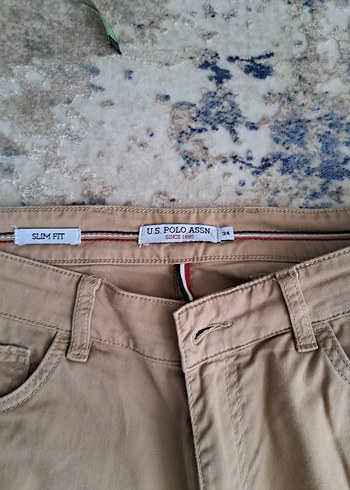 us polo Bej Regular Fit Erkek Pantolon - Görsel 5