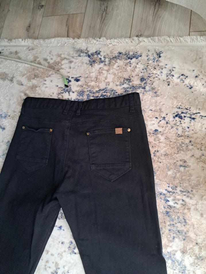 koton Siyah erkek Pantolon - Görsel 4