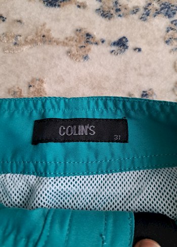 Erkek Turkuaz Mini Bağcıklı Bağlamalı mayo - Görsel 4