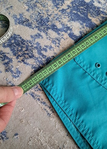 Erkek Turkuaz Mini Bağcıklı Bağlamalı mayo - Görsel 3