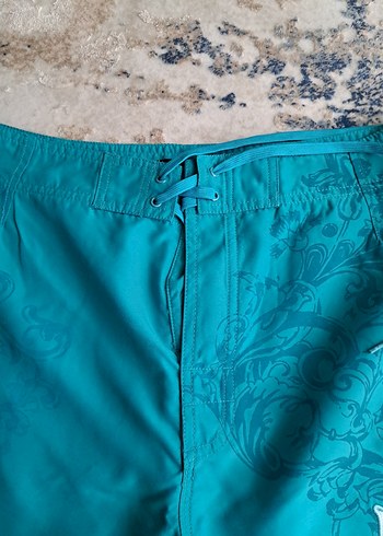 Erkek Turkuaz Mini Bağcıklı Bağlamalı mayo - Görsel 5