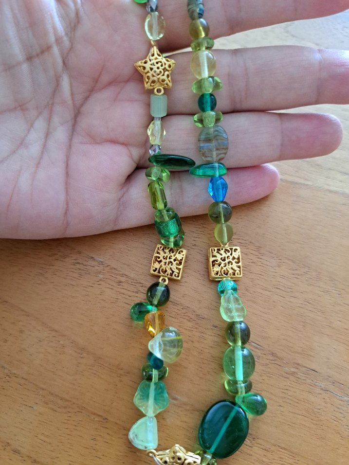 cam boncuk kolye - Görsel 3