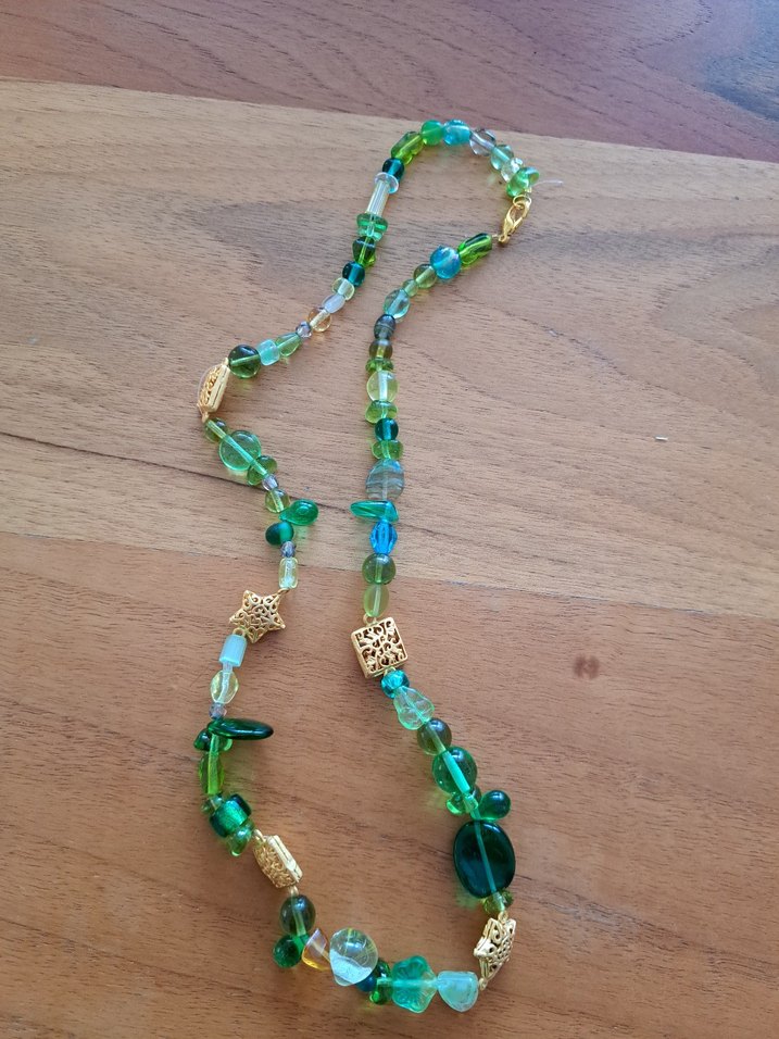 cam boncuk kolye - Görsel 2