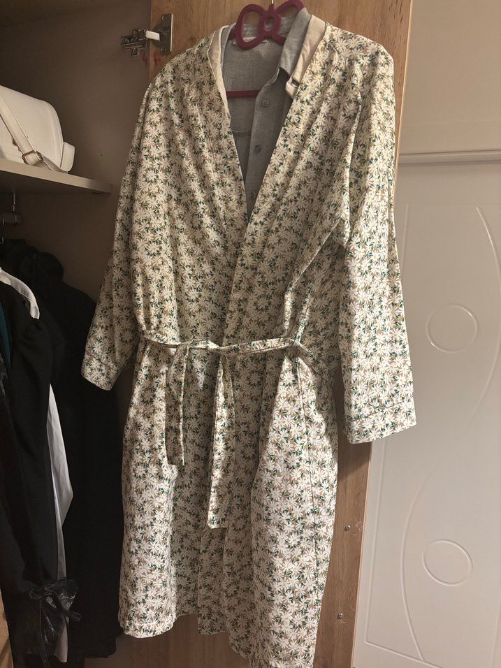 Düz Beyaz Gri Midi - Görsel 2