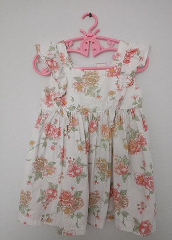 H&M H&M Desenli Kolsuz Kız Elbisesi