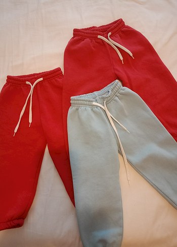 Mavş ve Kırmızı Rahat Kesim Kadın Eşofman - Görsel 2