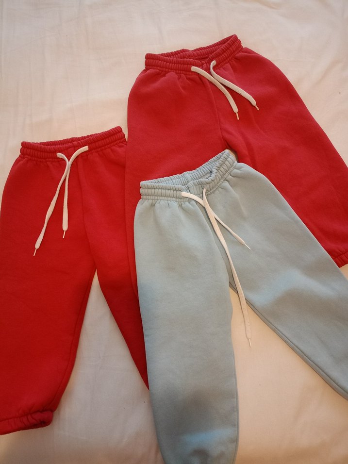 Mavş ve Kırmızı Rahat Kesim Kadın Eşofman - Görsel 2