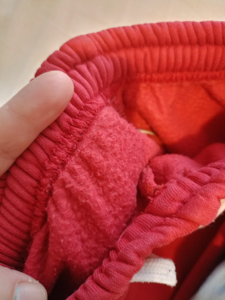 Mavş ve Kırmızı Rahat Kesim Kadın Eşofman - Görsel 5