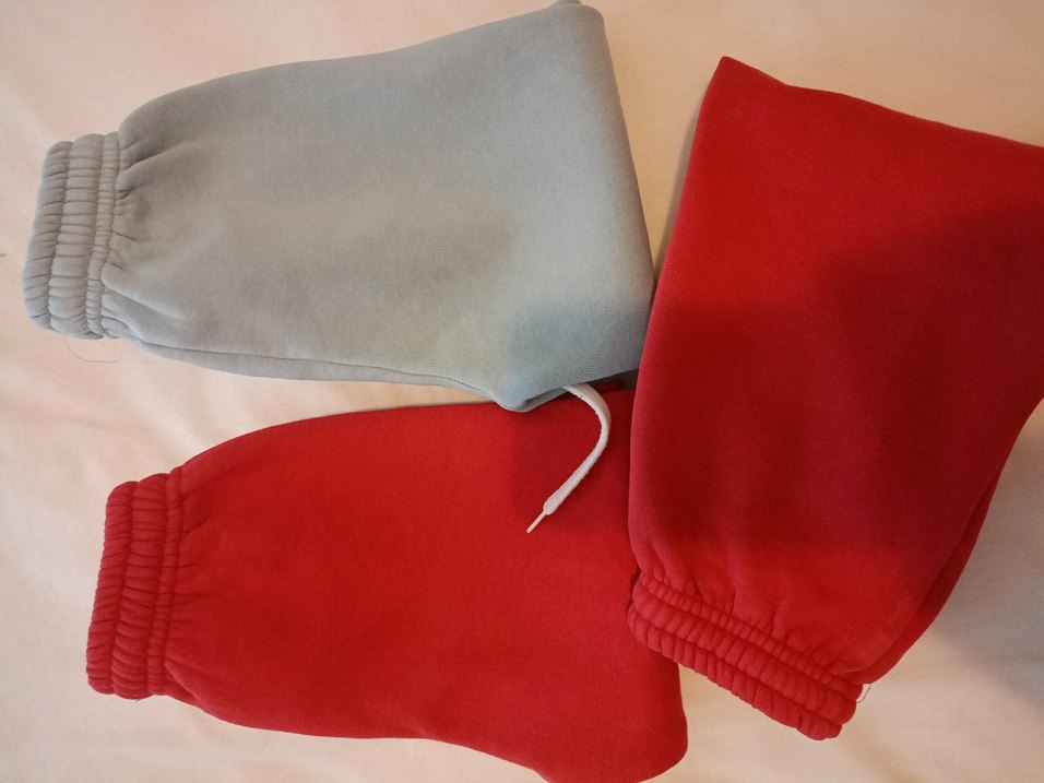 Mavş ve Kırmızı Rahat Kesim Kadın Eşofman - Görsel 3