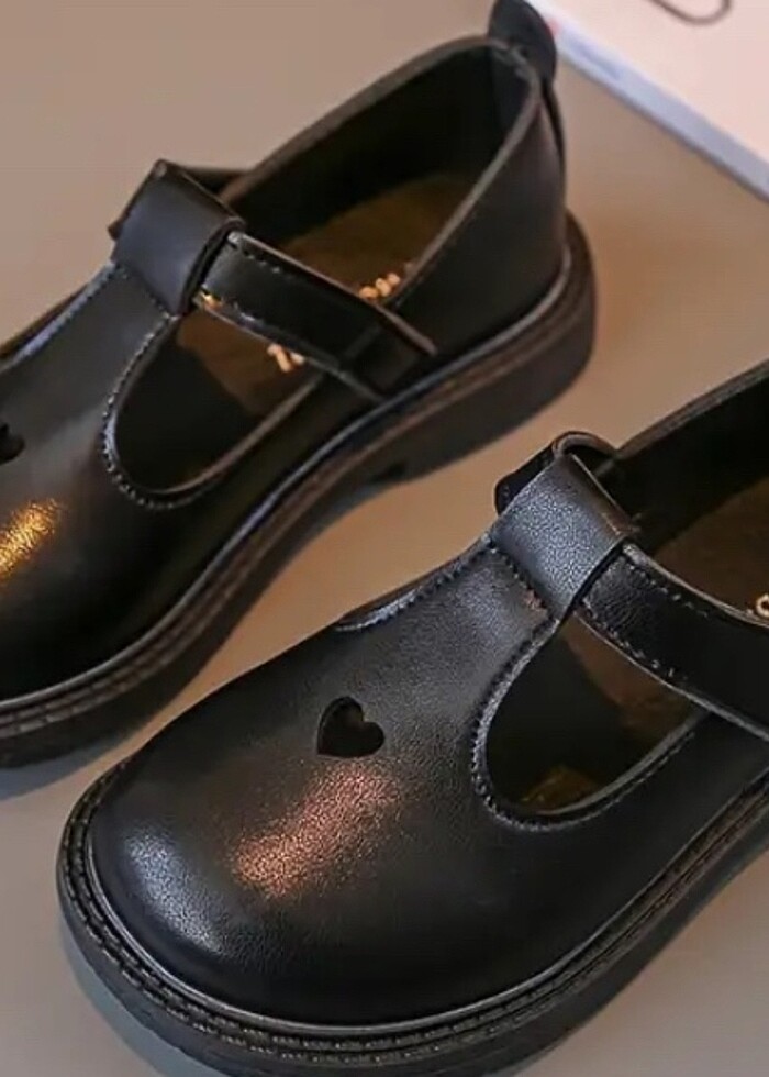 Kız çocuk özel gün ayakkabısı loffer vitrange - Görsel 2