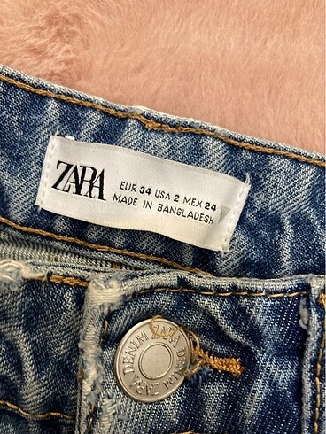 Zara Zara xs mom jeans