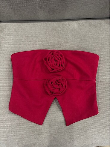 s Beden Bershka Crop Top Straplez