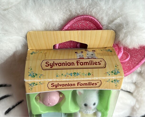 Beden Renk Sylvanian Families Persian Cat Kedi Figür