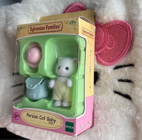 Sylvanian Families Persian Cat Kedi Figür