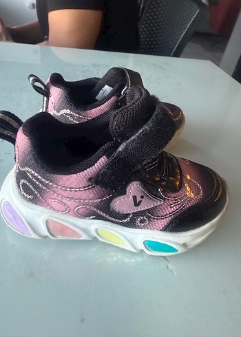 Kız Çocuk Pembe Renkli Bağcıksız Spor Ayakkabı - Görsel 6