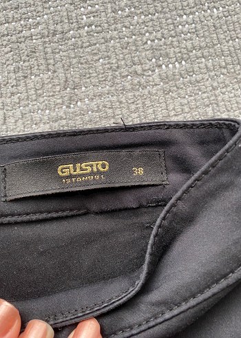 Kadın Siyah Kumaş Pantolon - Görsel 2