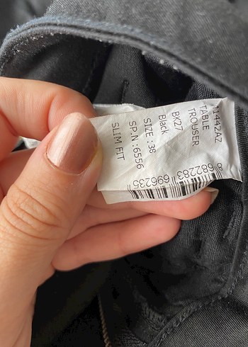 Siyah Kadın Pantolon - Görsel 3