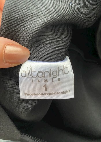 V Yaka Drapeli Siyah Midi Elbise - Görsel 3