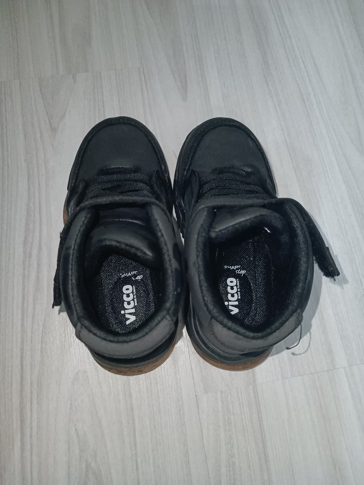 Siyah Erkek Çocuk Biker Botu Vicco - Görsel 3