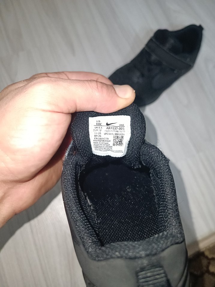 Siyah Erkek Çocuk Spor Ayakkabı Nike - Görsel 5