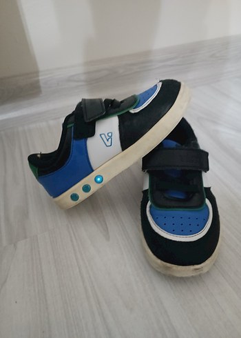 Çocuk Renkli Bağcıksız Spor Ayakkabı - Görsel 2