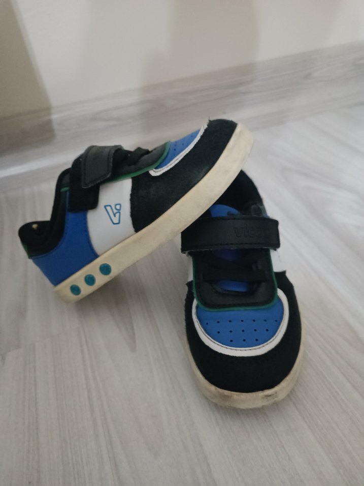 Çocuk Renkli Bağcıksız Spor Ayakkabı - Görsel 4